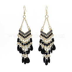 Alloy Enamel Chandelier Earrings&nbsp;FS-WG9EBC6-05