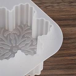 Christmas Theme DIY Snowflake Shape Silicone Candle Molds&nbsp;SIMO-P010-B01