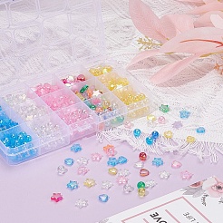 630Pcs 15 Style Eco-Friendly Transparent Acrylic Beads&nbsp;TACR-YW0001-35