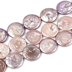 Natural Baroque Keshi Pearl Beads Strands&nbsp;PEAR-S018-20C
