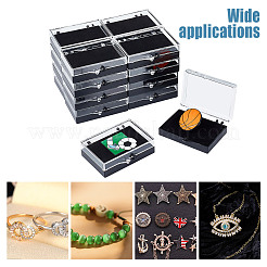 Rectangle Plastic Badge Storage Box&nbsp;CON-WH0001-23