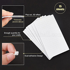 Foam Pad Stickers&nbsp;AJEW-WH0244-19A