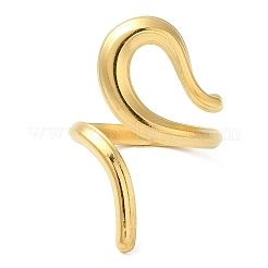 304 Stainless Steel Open Cuff Rings&nbsp;RJEW-Q780-06G