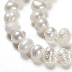 Grade A Natural Cultured Freshwater Pearl Beads Strands&nbsp;SPPA001Y-1A