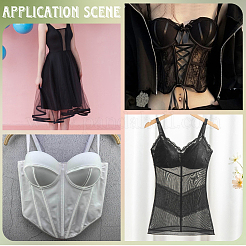 Organza Fabric&nbsp;DIY-WH20050-60B