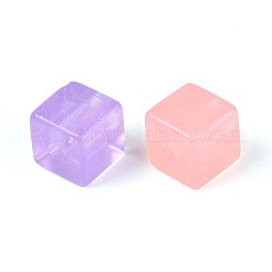 Transparent Acrylic Cube Beads&nbsp;TACR-T030-23M
