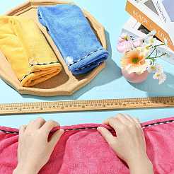 3Pcs 3 Colors Fibre Hair Drying Towel Wrap&nbsp;FB-FSC98E-01B