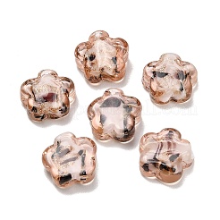 Handmade Gold Sand Lampwork Beads&nbsp;LA-T032-02M