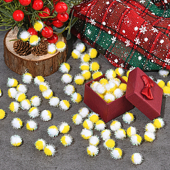 100Pcs Polyester Pom Pom Ball&nbsp;DIY-SC0031-43B