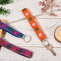 3Pcs Polyester Ribbon Pendant Decoration&nbsp;HJEW-TAC0065