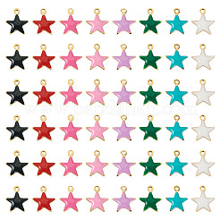 50Pcs 304 Stainless Steel Enamel Charms&nbsp;STAS-TA0003-32D