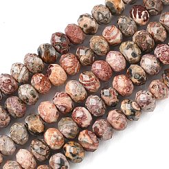 Natural Leopard Skin Jasper Beads Strands&nbsp;G-D344-A24