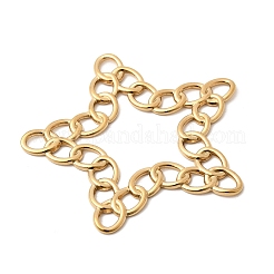 304 Stainless Steel Ring Link Big Pendants&nbsp;STAS-B120-02G