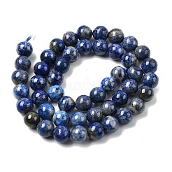 Natural Lapis Lazuli Beads Strands&nbsp;G-G344-A09-8mm