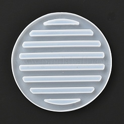 Flat Round Silicone Cup Mat Molds&nbsp;DIY-I065-06