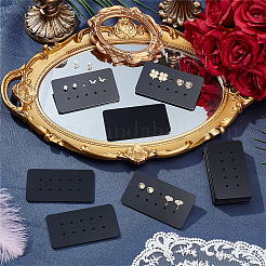 12Pcs 10-Hole Acrylic Earring Display Cards&nbsp;EDIS-OC0001-10B