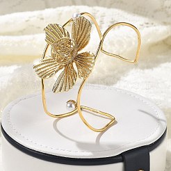 304 Stainless Steel Cuff Bangles for Women&nbsp;BJEW-Z091-04G-02