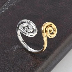 304 Stainless Steel Cuff Open Rings&nbsp;RJEW-D357-04GP