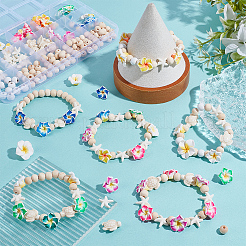 DIY Stretch Bracelet Making Kits&nbsp;DIY-SC0033-23