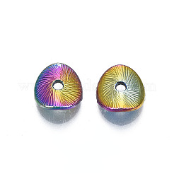 Rack Plating Rainbow Color Alloy Beads&nbsp;PALLOY-S180-352