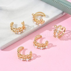 SHEGRACE Brass Cuff Earring Findings&nbsp;XGRQ3P031-652G