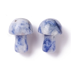 Natural Blue Spot Jasper Mushroom Gua Sha Stone&nbsp;G-D456-26A