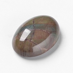 Natural Flower Agate Cabochons&nbsp;X-G-F296-01-25x18mm