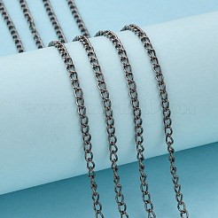 Iron Twisted Chains Curb Chains&nbsp;CHS003Y-B