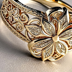 Brass Finger Rings&nbsp;FS-WG88F6B-01