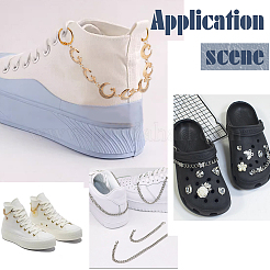 Sun & Moon with Star Shoe Decoration Chain&nbsp;FIND-AB00020-02