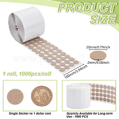 Wool Felt Stickers&nbsp;STIC-WH0003-52B-02