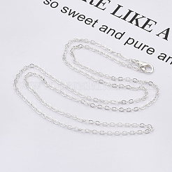 Brass Cable Chains Necklace Making&nbsp;MAK-N029-01S