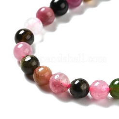Natural Multicolor Tourmaline Beads Strands&nbsp;G-D467-B02