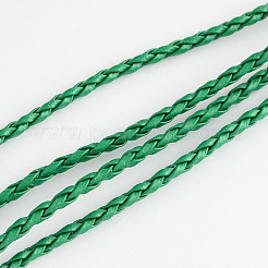 Braided Imitation Leather Cords&nbsp;LC-S005-012