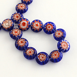 Handmade Millefiori Glass Bead Strands&nbsp;LK-R006-15