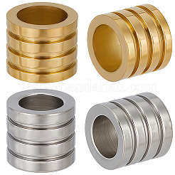 20Pcs 2 Styles 304 Stainless Steel Beads&nbsp;STAS-BBC0009-82