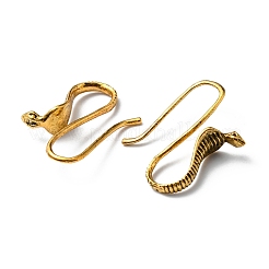Alloy Snake Dangle Earrings&nbsp;EJEW-M219-01AG
