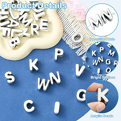 Acrylic European Beads&nbsp;OACR-CJC0006-36A