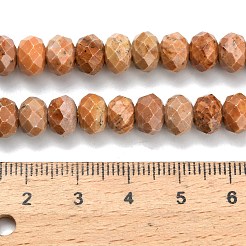 Natural Orange Sesame Jasper Beads Strands&nbsp;G-Z111-A41
