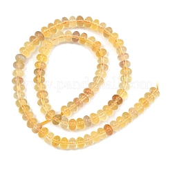 Natural Yellow Fluorite Beads Strands&nbsp;G-D103-B01-01