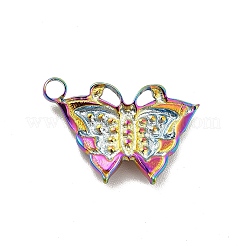 Ion Plating(IP) 304 Stainless Steel Pendant Rhinestone Settings&nbsp;STAS-F282-11MC
