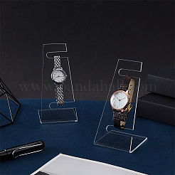 L Shaped Acrylic Watch Display Stands&nbsp;ODIS-WH0086-081B