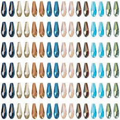 160Pcs 8 Colors Electroplate Glass Beads&nbsp;EGLA-TA0013-19