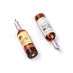Resin Pendants&nbsp;RESI-WH0024-71