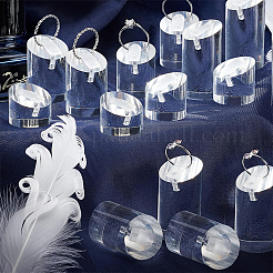 14Pcs 7 Styles Acrylic Ring Displays&nbsp;RDIS-FG0001-32