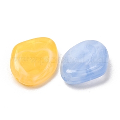 Two-Tone Imitation Gemstone Acrylic Beads&nbsp;AC-CBA7B05-31