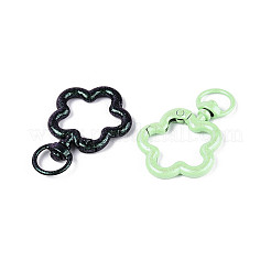 Spray Painted Alloy Swivel Snap Hook Clasps&nbsp;PALLOY-T092-70