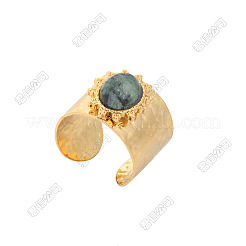 Oval Natural Labradorite Finger Rings&nbsp;WG460C0-01