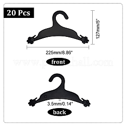 Plastic Pet Clothes Hanger&nbsp;AJEW-WH0033-28