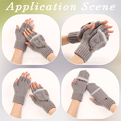 1 Pair Acrylic Fiber Fingerless Gloves&nbsp;COHT-CY0001-03B